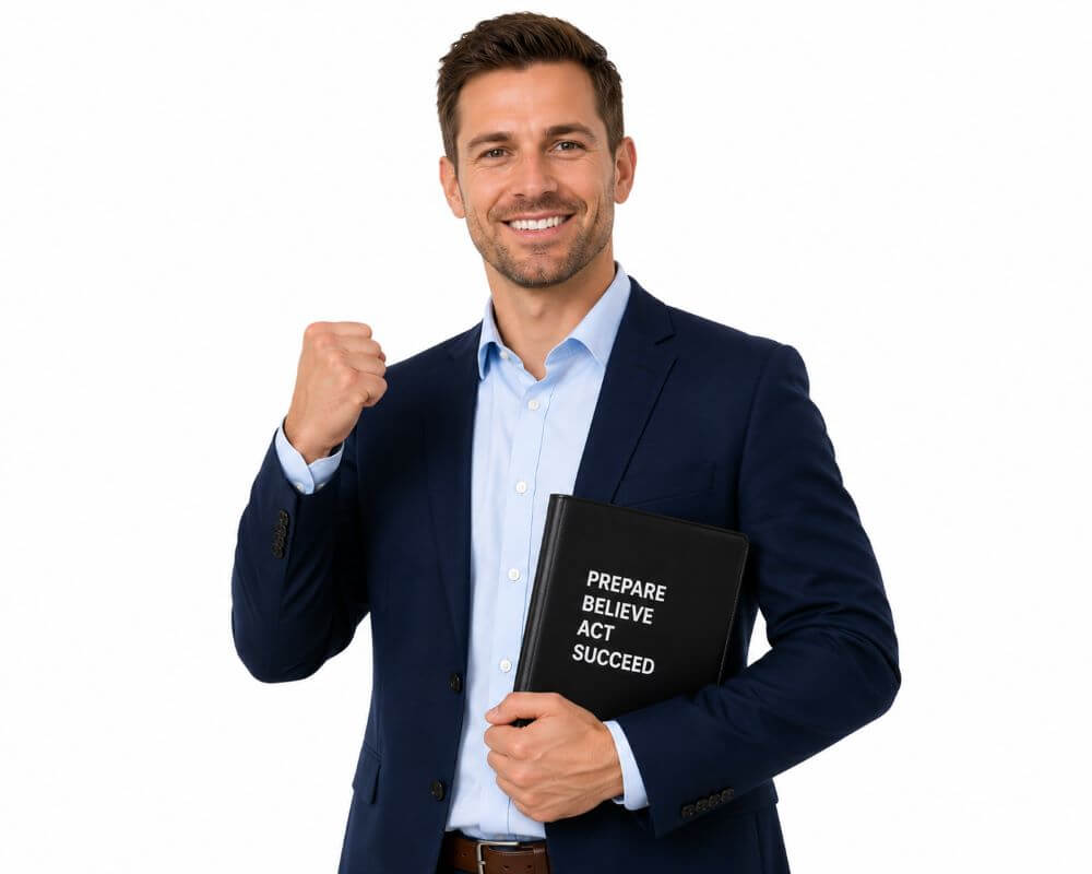 Male employee developing assertiveness and self-confidence skills during Developing Your Assertiveness and Self-Confidence training